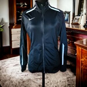 NIKE Black Zip Up Outer/Performance Jacket Size Small